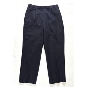 Vintage Pendleton Wool Flat Front Dress Pants Womens 10 Petite Tailored Preppy
